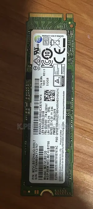 512GB SSD Nvme