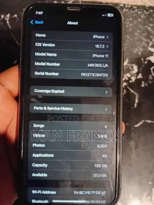Apple iPhone 11 128 GB Black