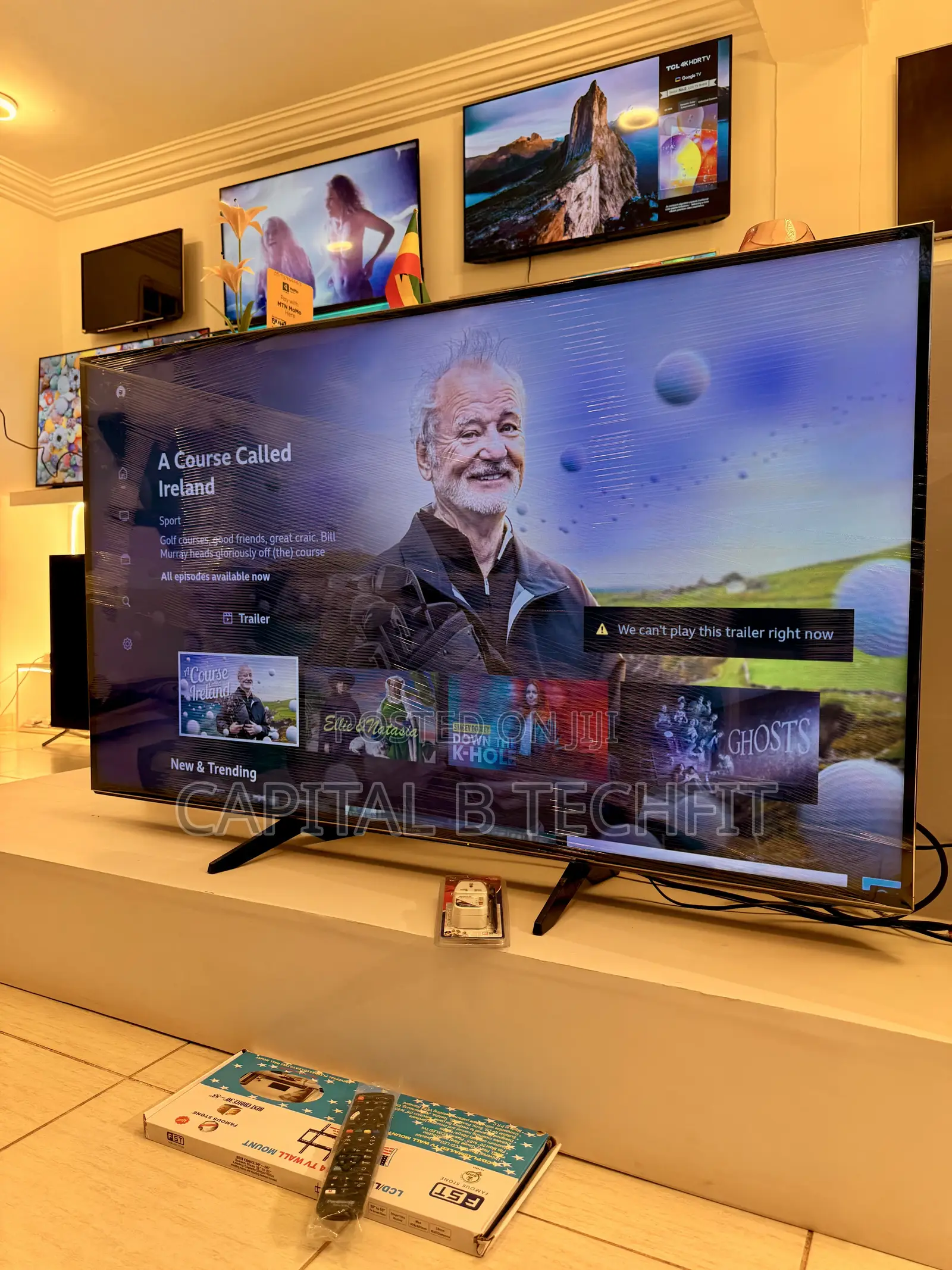 65inches Full Digital Satellite 4k UHD HDR SMART PANASONIC TV
