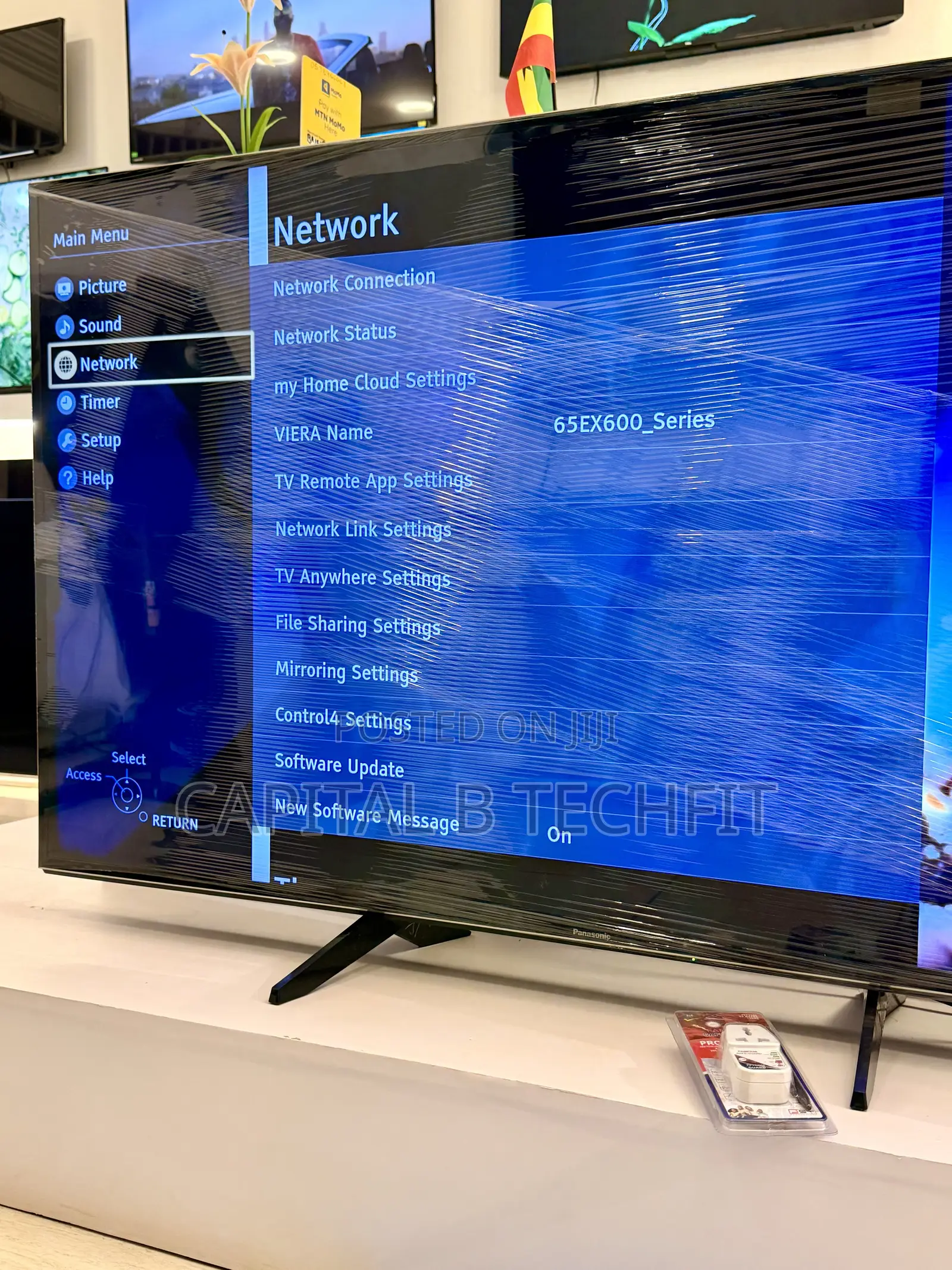 65inches Full Digital Satellite 4k UHD HDR SMART PANASONIC TV