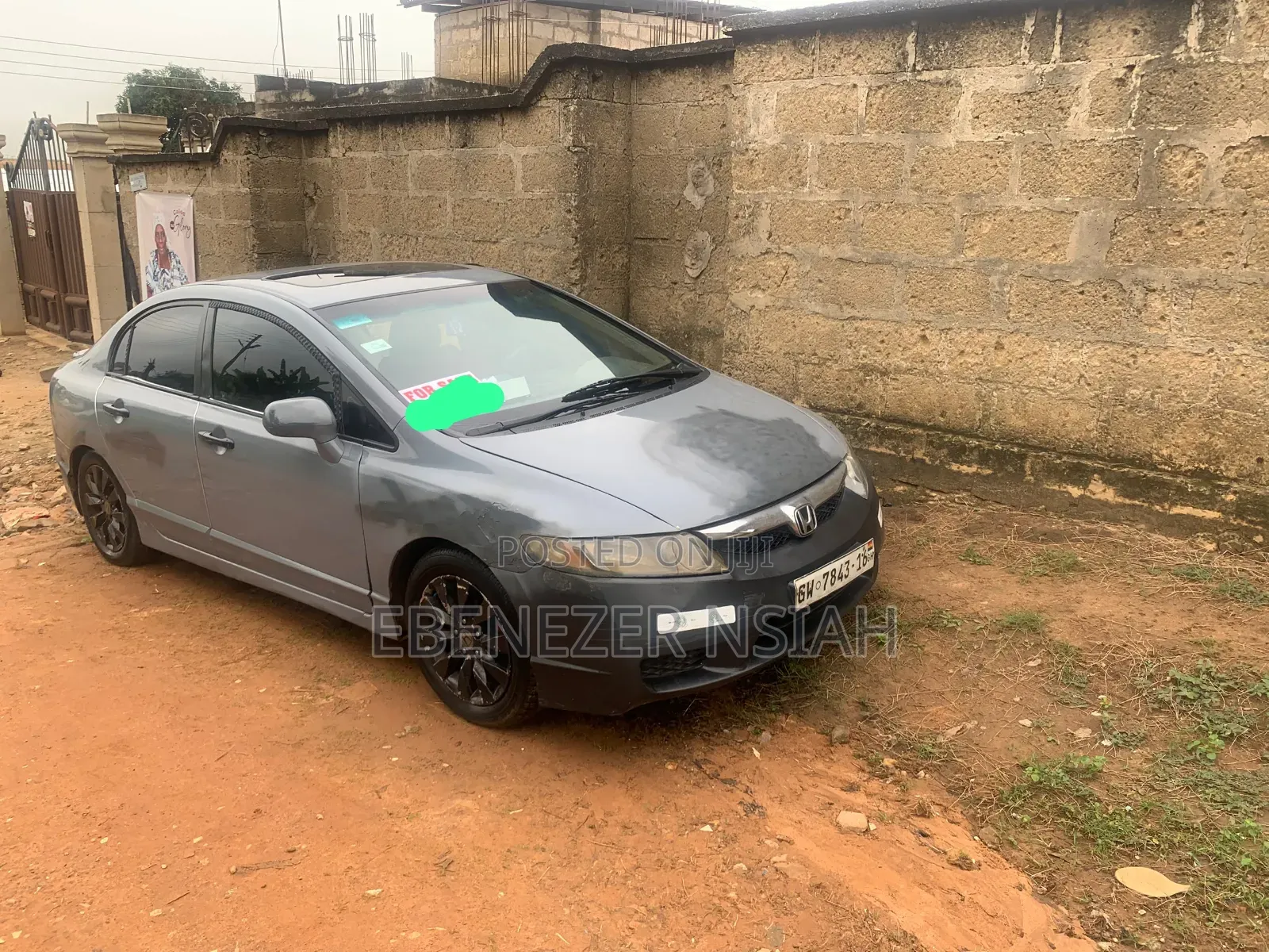 Honda Civic LX Sedan 2010 Gray