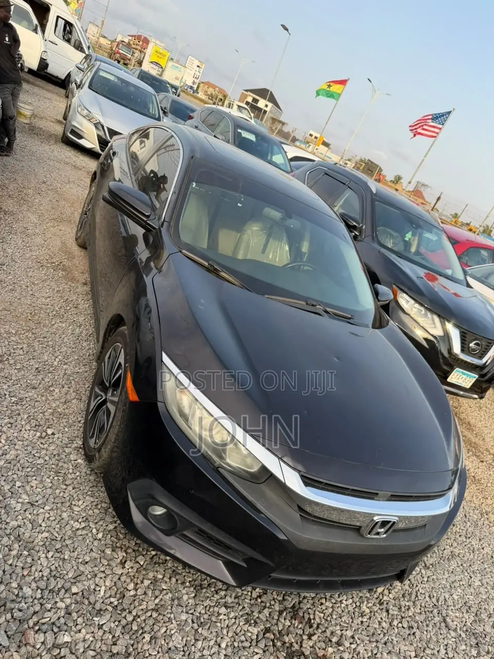 Honda Civic EX-L 4dr Sedan (1.5L 4cyl) 2016 Black