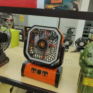Classy High Grade Morgan 4-Speed Multipurpose Rechargeable Fan