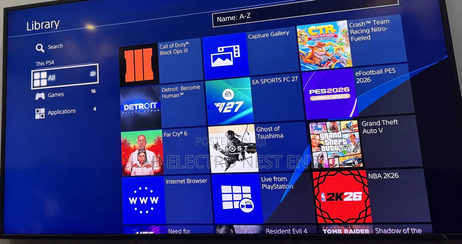 Neat PS4 Pro 1TB Jailbreak With 15 Games Plus Fc27 Installed With 1pad