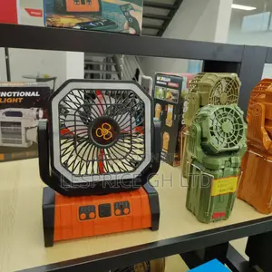 Magnificently Unique Morgan 4-Speed Multipurpose Rechargeable Fan