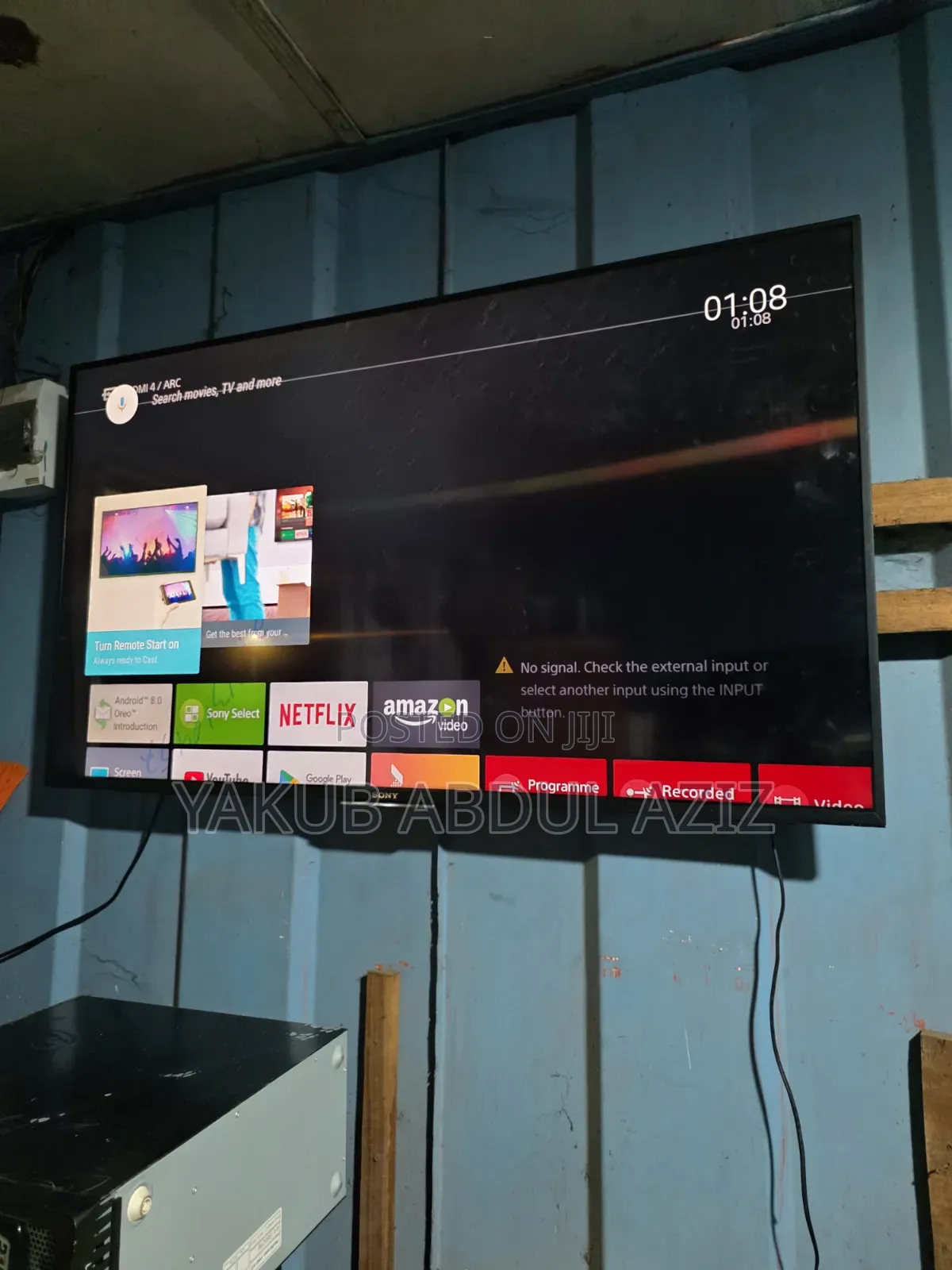 55 Inches Android 4k Sony TV Digital Satellite