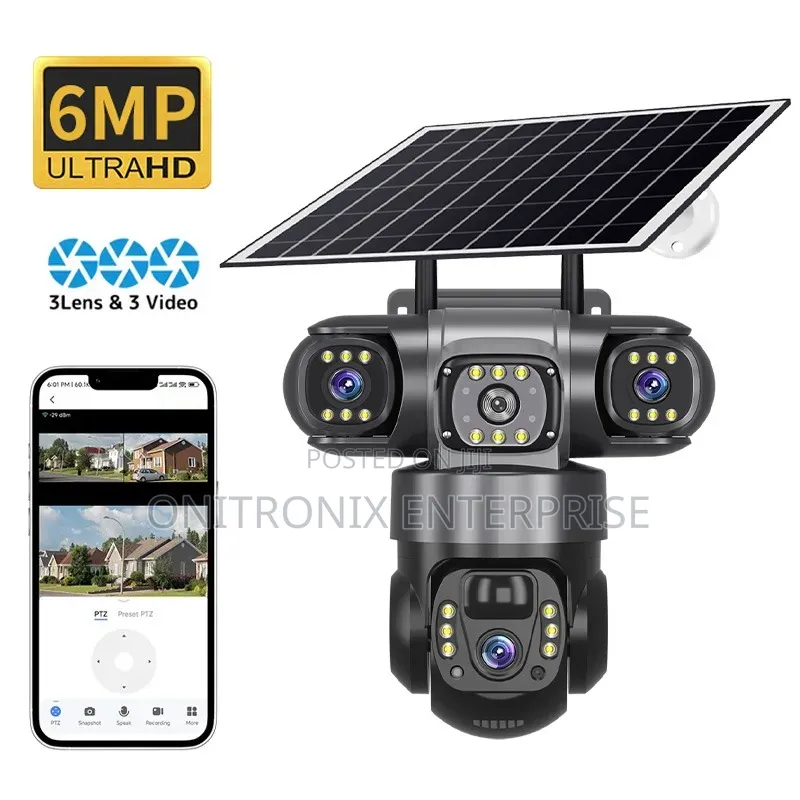 Smart Solar Network Camera