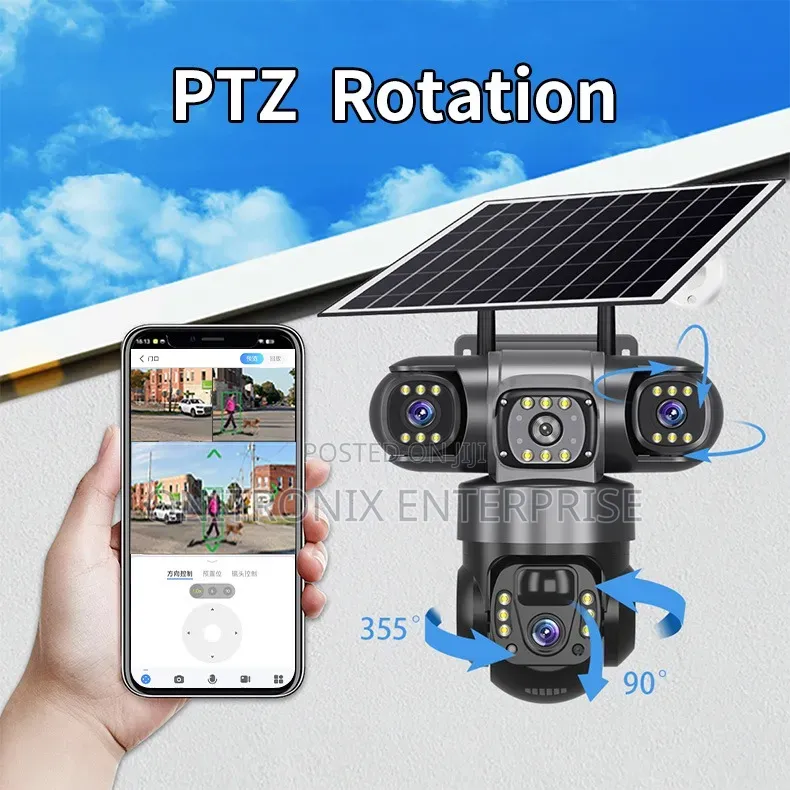 Smart Solar Network Camera