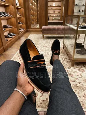Stylish TIMBERLAND Men's Black Suede Casual Loafers