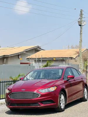 Ford Fusion SE AWD 2017 Red