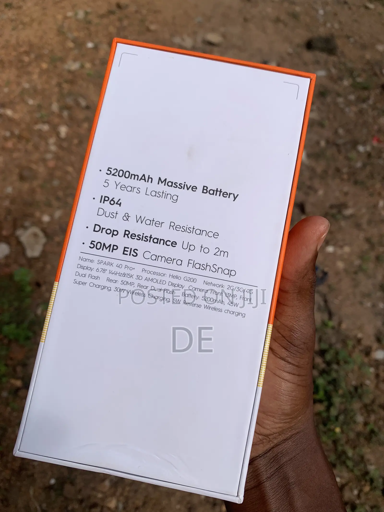 New Tecno Spark 40 Pro+ 256 GB Gray