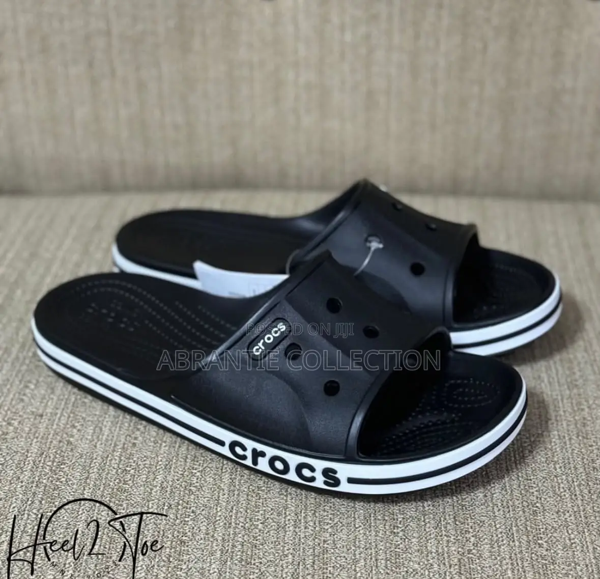 Authentic Crocs Bayaband Slides