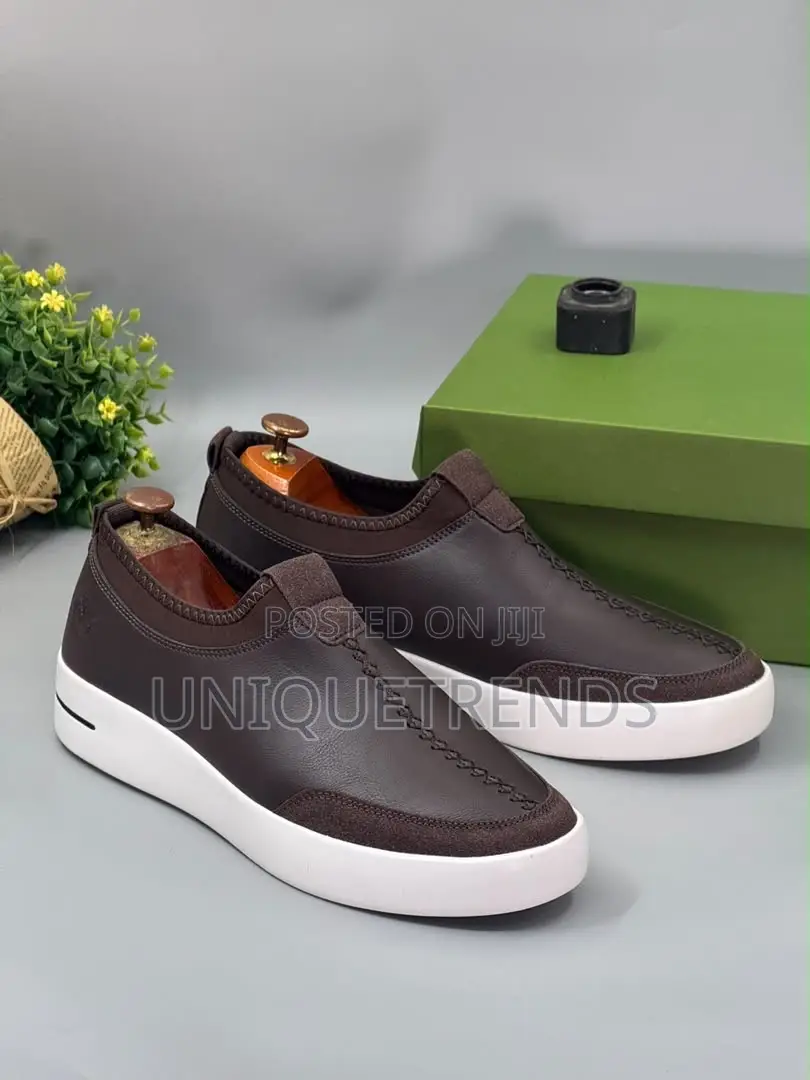 Premium Men's Timberland Pure Leather Slip-on Loafers – Brand New
