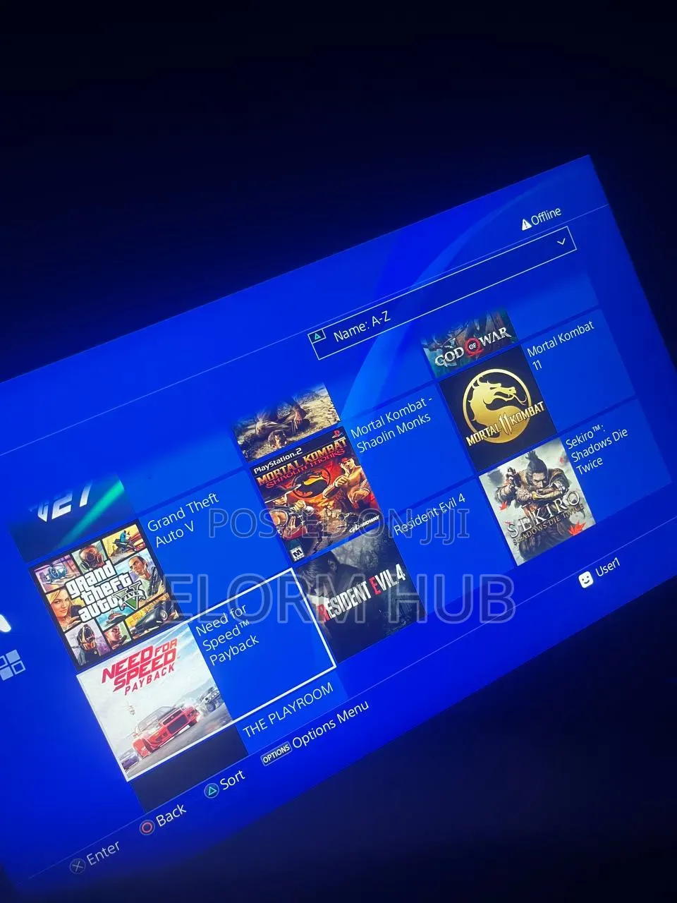 PS4 Slim 15 Games(JB) 2 Controllers and Accessories