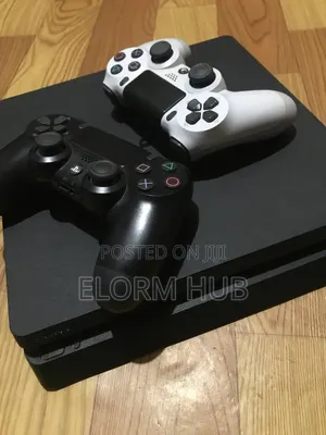PS4 Slim 15 Games(JB) 2 Controllers and Accessories