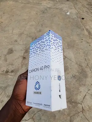 New Tecno Camon 40 Pro 5G 256 GB Black