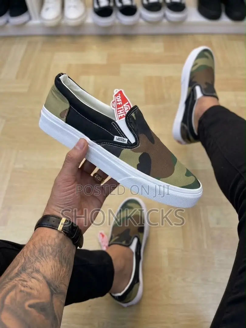 Vans Slip on Camouflage