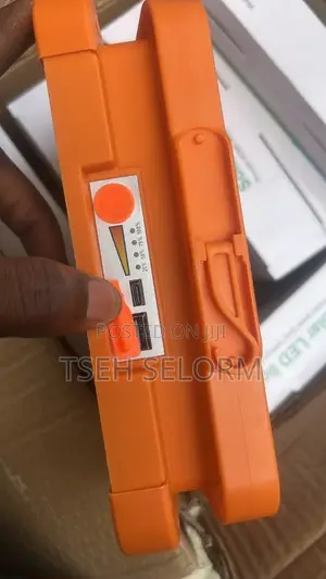 Solar-Powered LED Light With Mobile Phone Charging and Power Bank