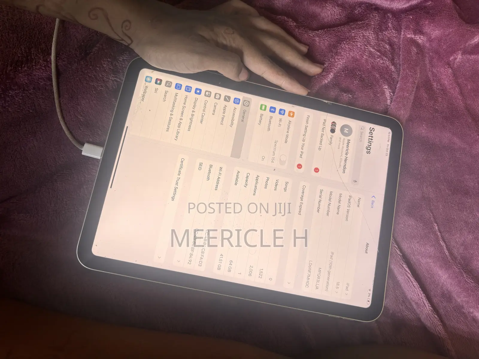 Apple iPad (2025) 16 GB Silver