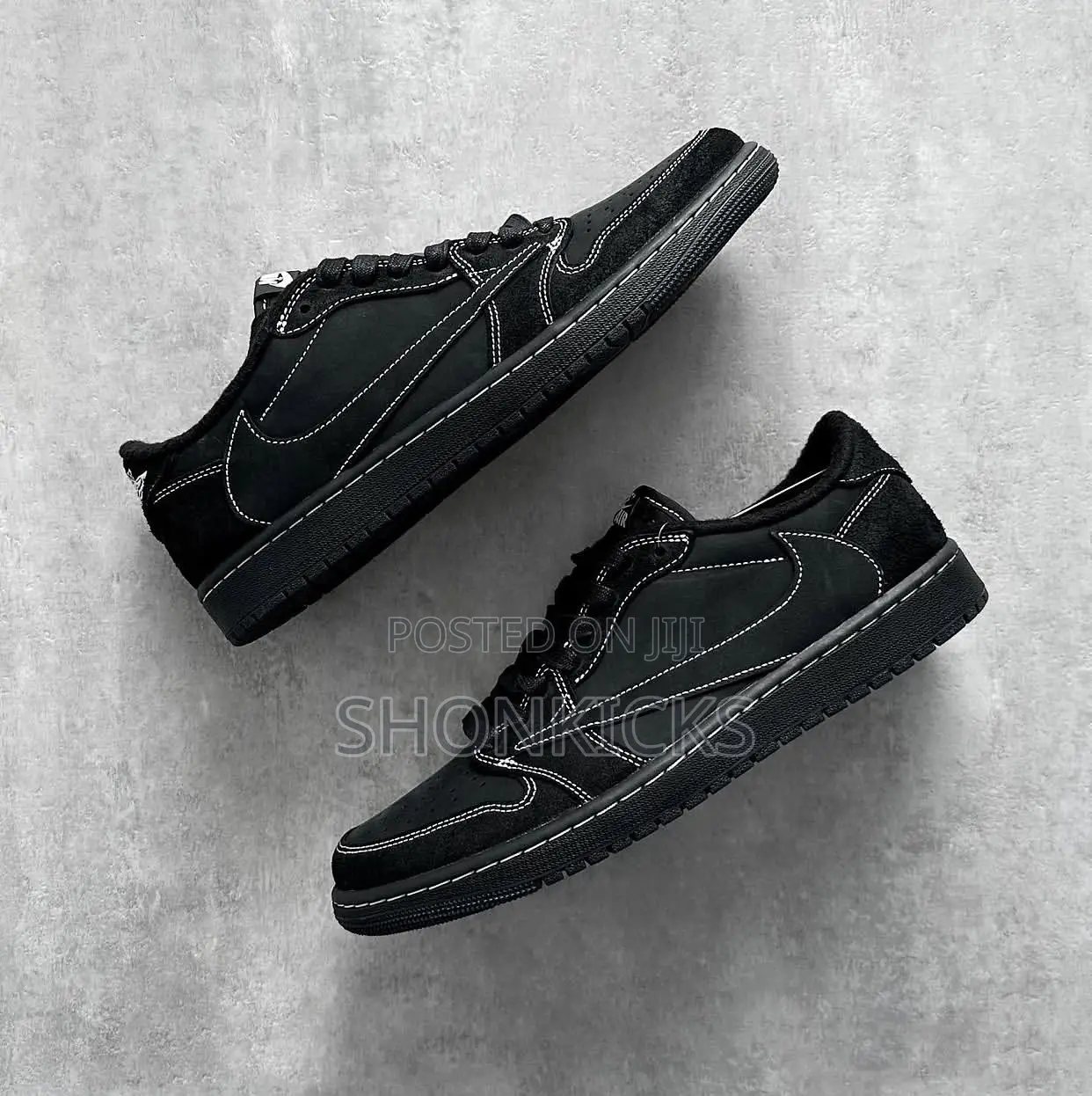 Jordan 1 Low Travis Scott Black Phantom