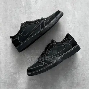 Jordan 1 Low Travis Scott Black Phantom