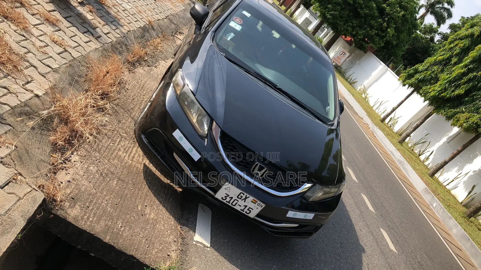 Honda Civic EX-L 4dr Sedan w/Nav (1.8L 4cyl CVT) 2014 Black