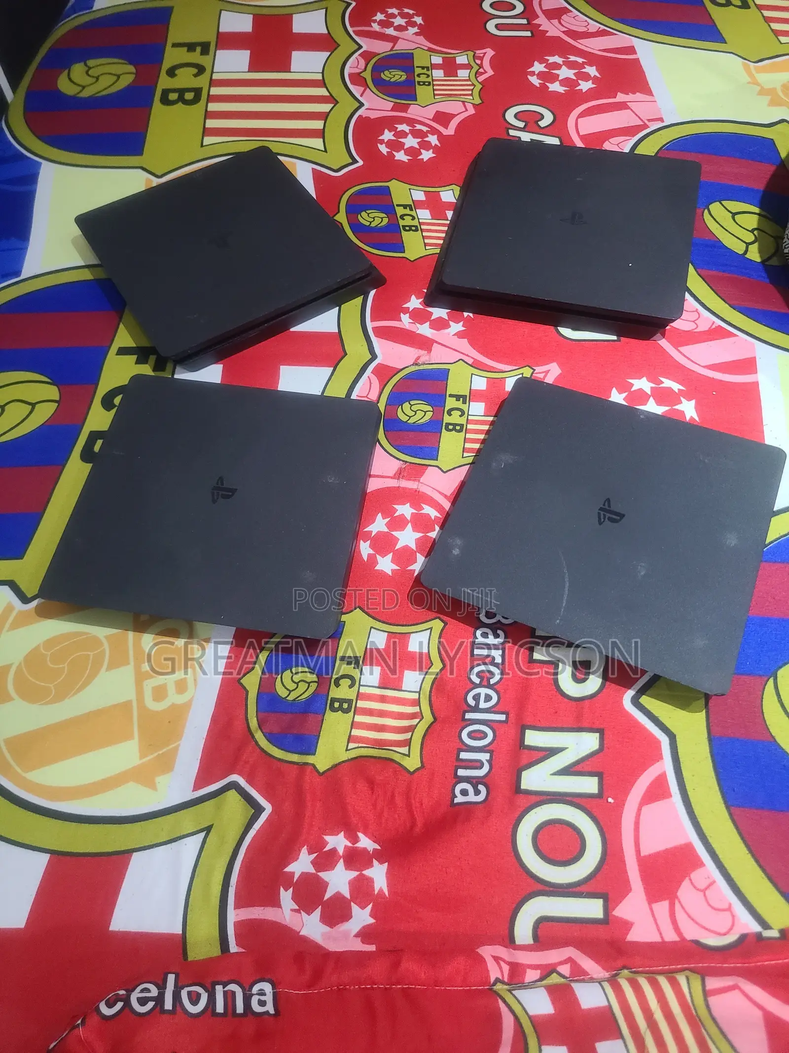 PS4 Slim Empty Console Without a Controller