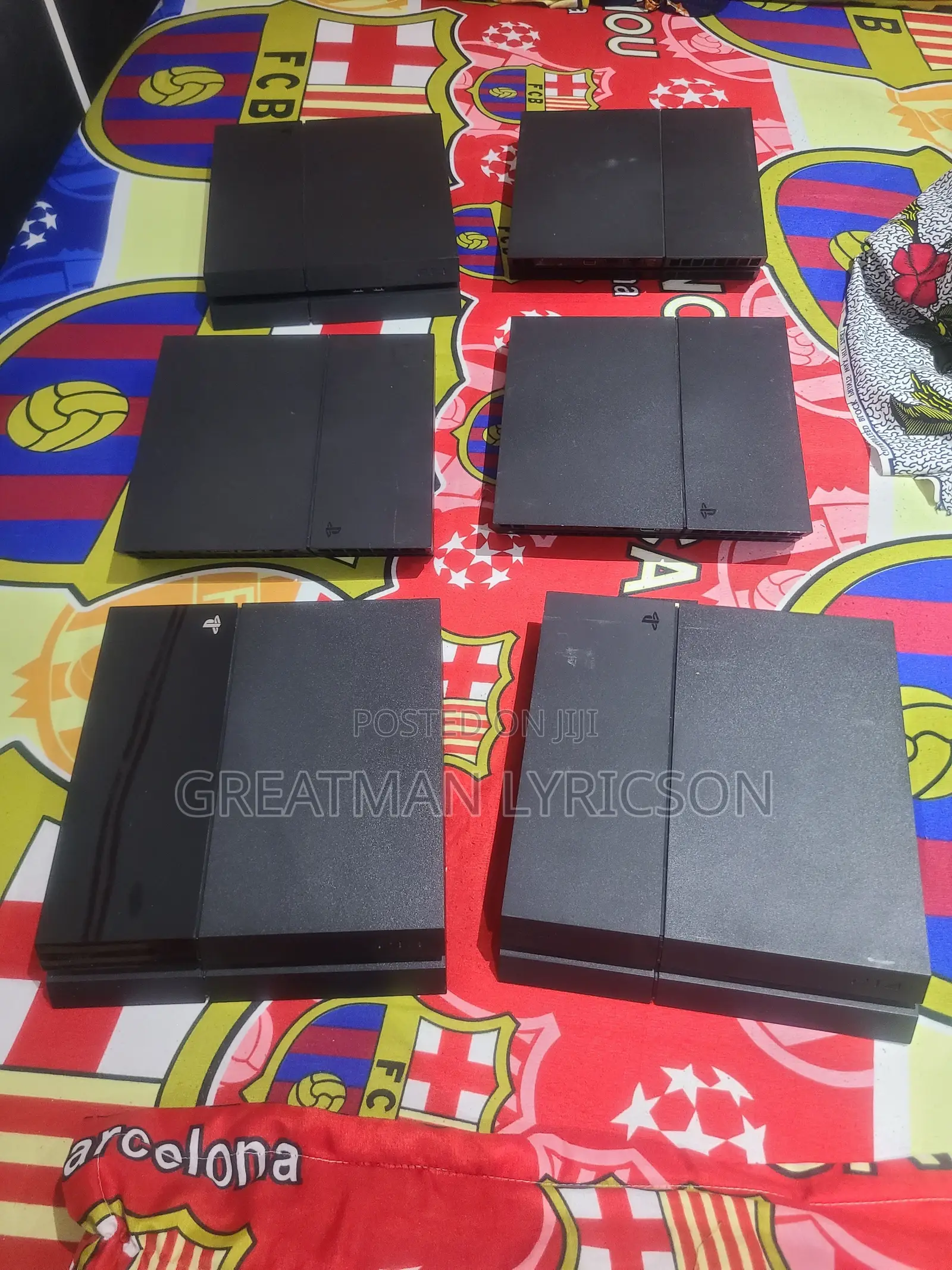 PS4 Slim Empty Console Without a Controller