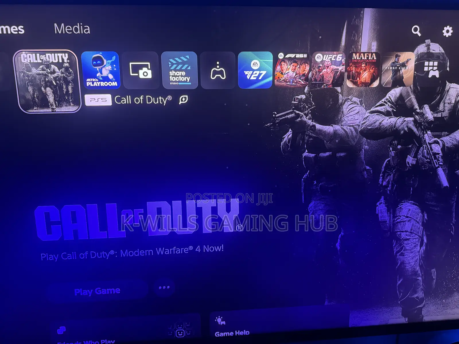 Call of Duty Modern Warfare 4 PS5 Game Installation