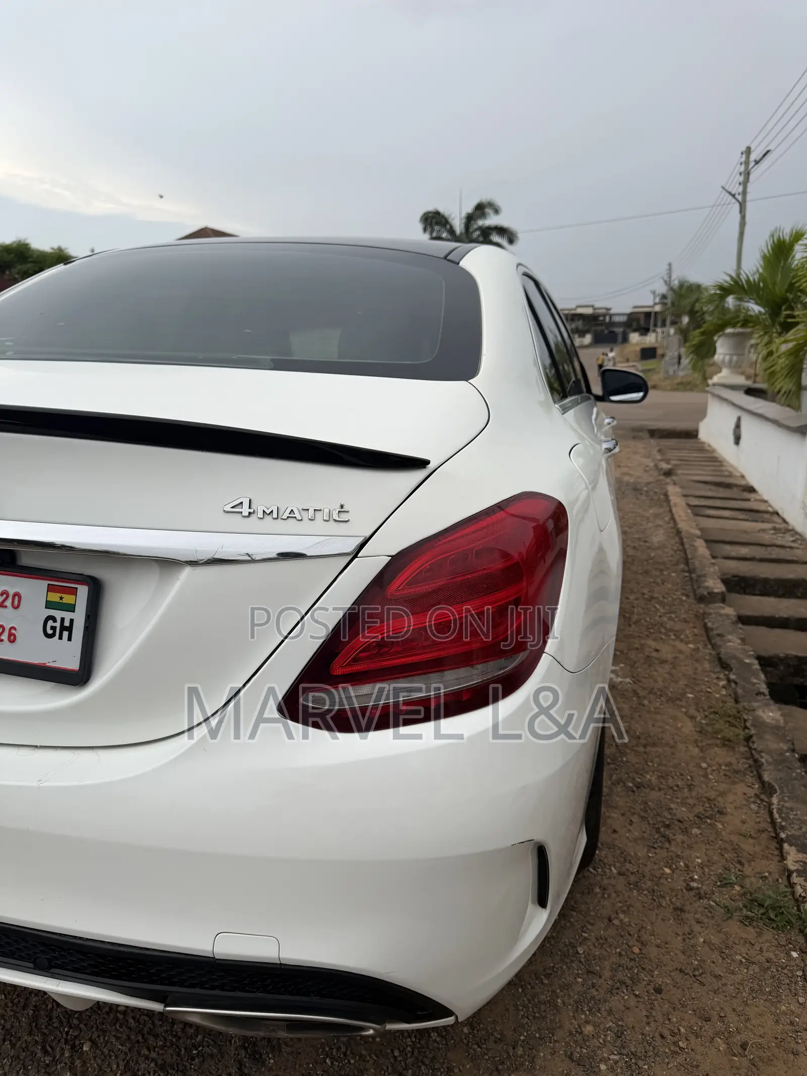 Mercedes-Benz C300 Base C300 RWD Sedan 2018 White