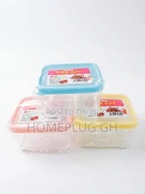 Plastic Food Storage Containers 4pcs