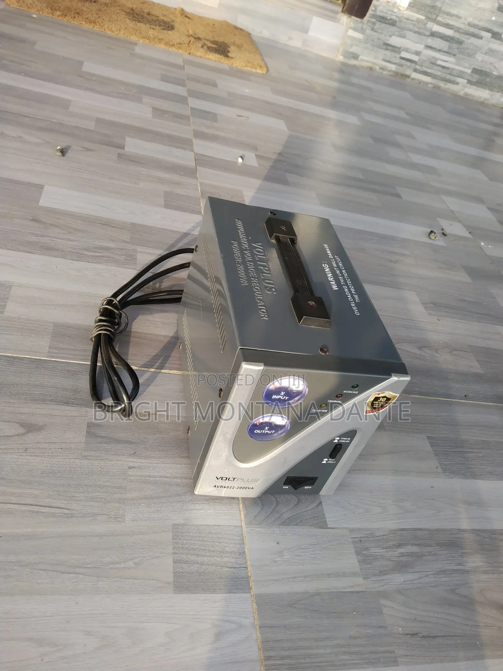 Used Voltplus Stabilizer. Text Me if Interested.