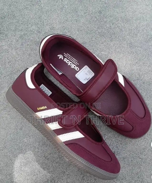 Adidas Samba Jane Burgundy (Maroon)