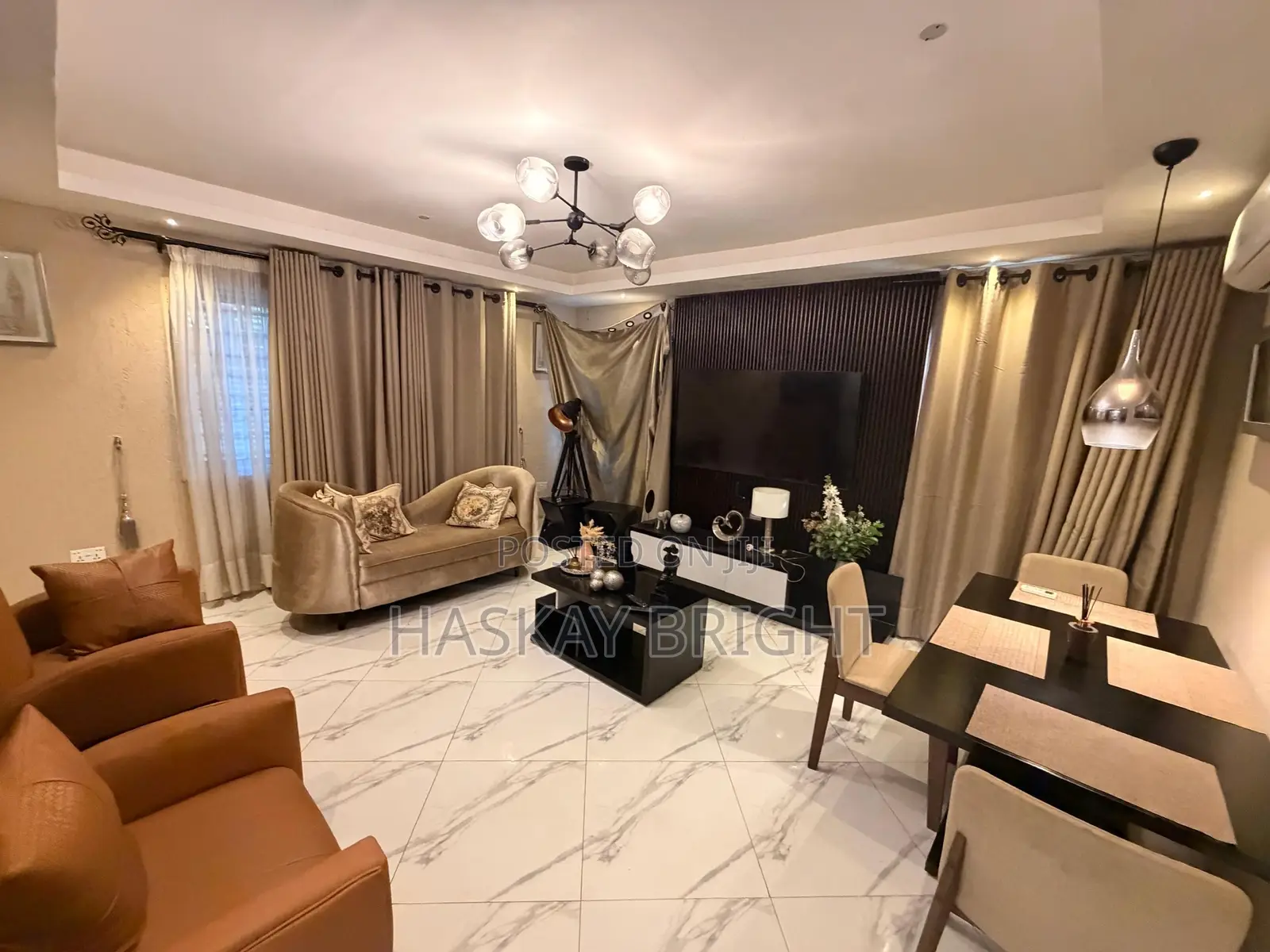 Furnished 3bdrm House in Achimota Golf Hills for sale