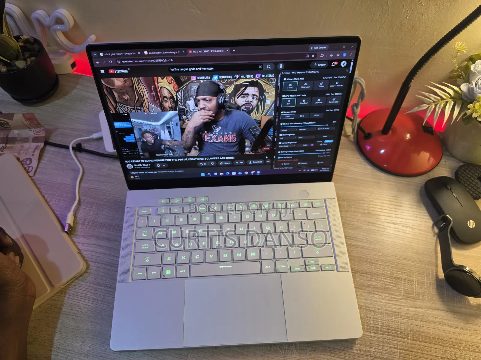 Laptop Asus ROG Zephyrus G14 16GB Nvidia SSD 1T