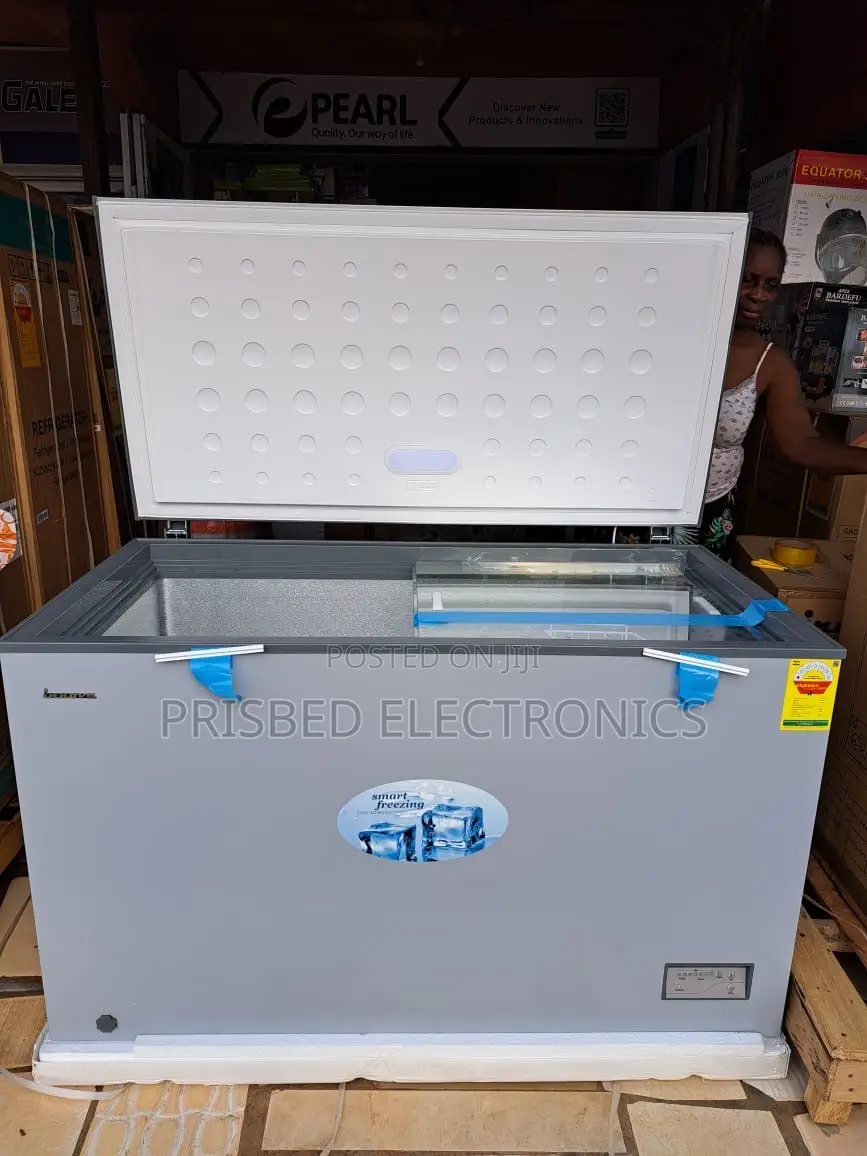 Innova Durable Double Door Chest Freezer 380 Liters