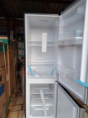 Innova Durable Double Door Fridge 308 Litres Bottom Freezer