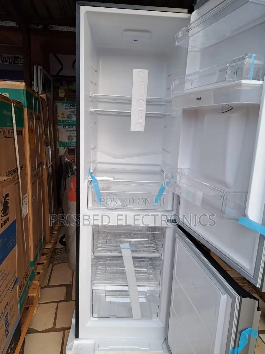 Innova Durable Double Door Fridge 308 Litres Bottom Freezer
