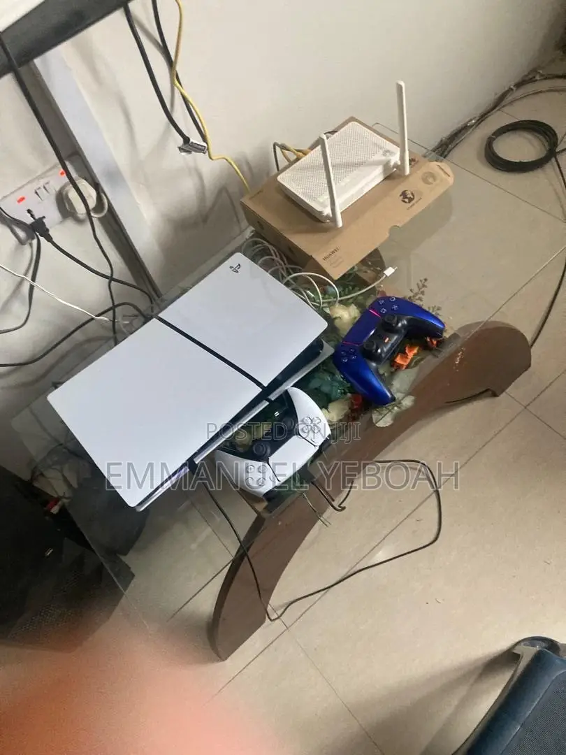 PS5 Digital With 2 Controllers and 8 Games