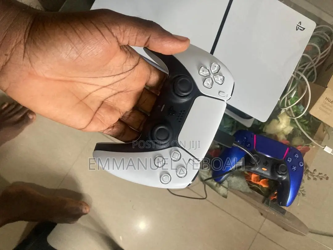 PS5 Digital With 2 Controllers and 8 Games