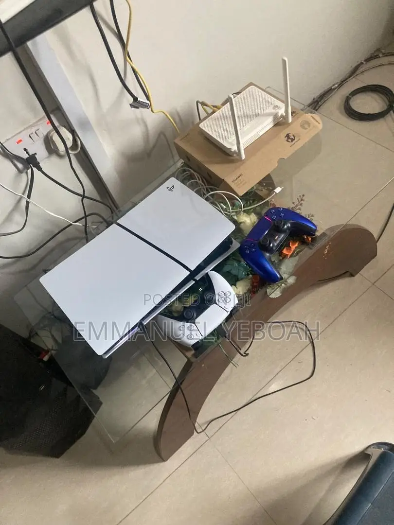 PS5 Digital With 2 Controllers and 8 Games