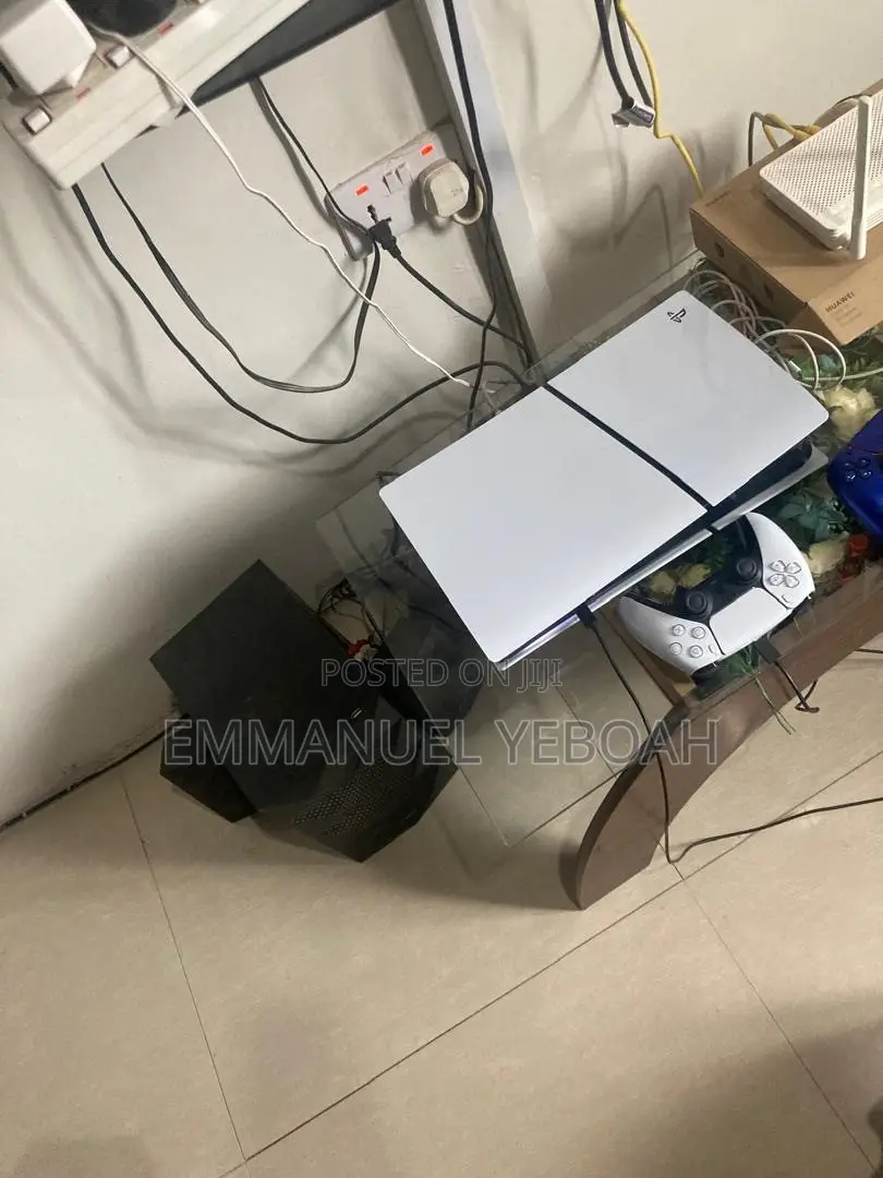 PS5 Digital With 2 Controllers and 8 Games