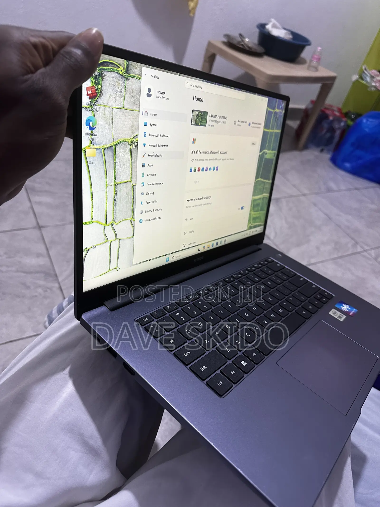 New Laptop Honor MagicBook X15 8GB Intel Core i3 SSD 256GB