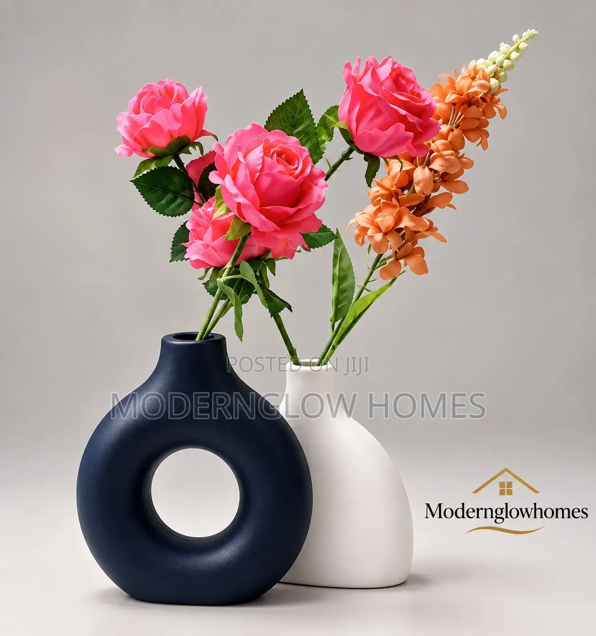 Vase With Grass