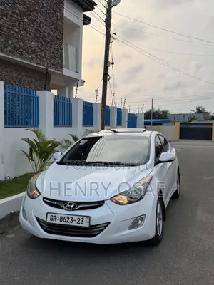 Hyundai Elantra Limited 4dr Sedan (1.8L 4cyl 6A) 2014 White
