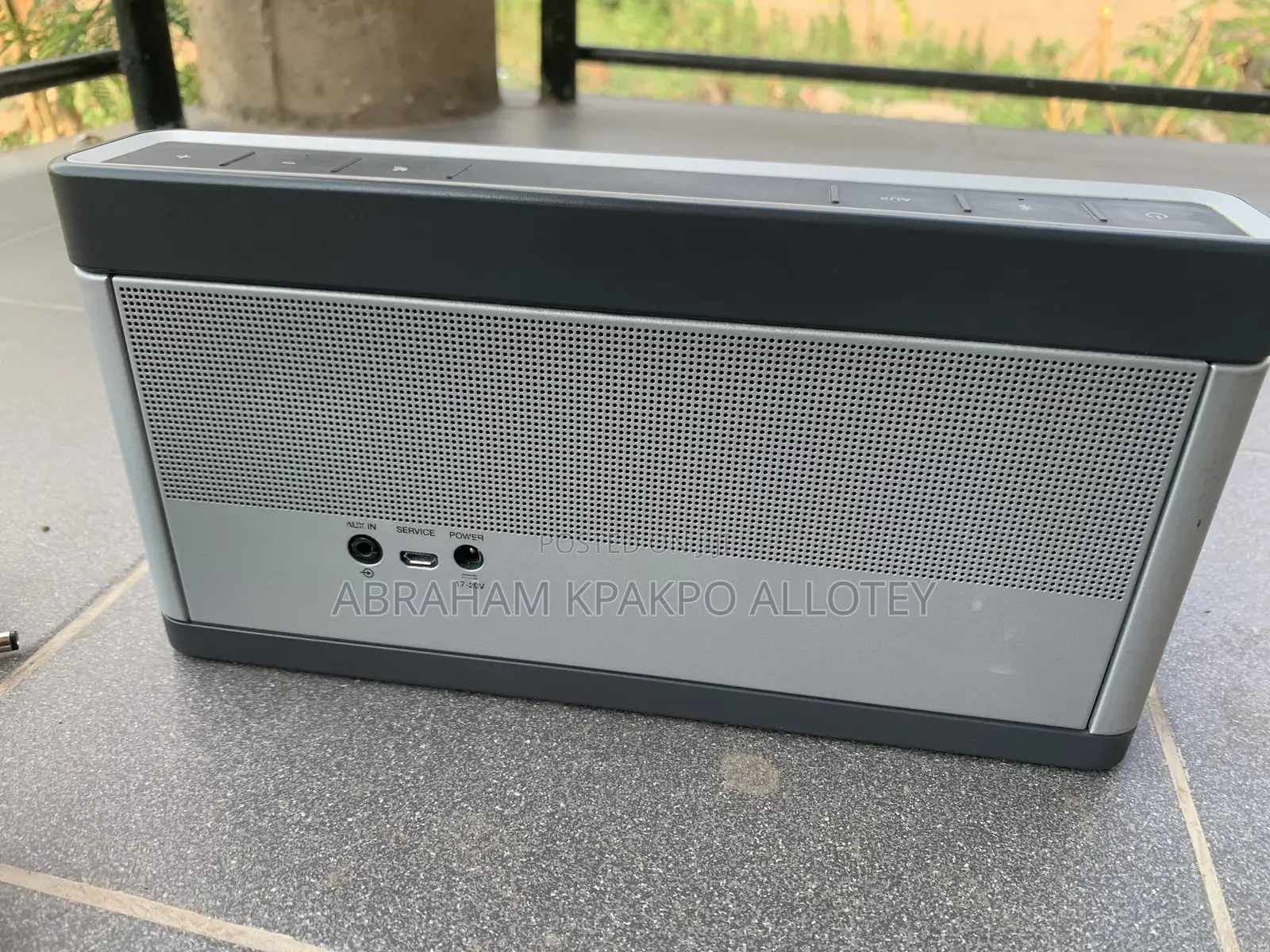Bose Sound Link 3 Bluetooth Speaker (Rechargeable)
