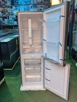 NEXON 157L Double Door Refrigerator – Bottom Freezer | Silver/Grey