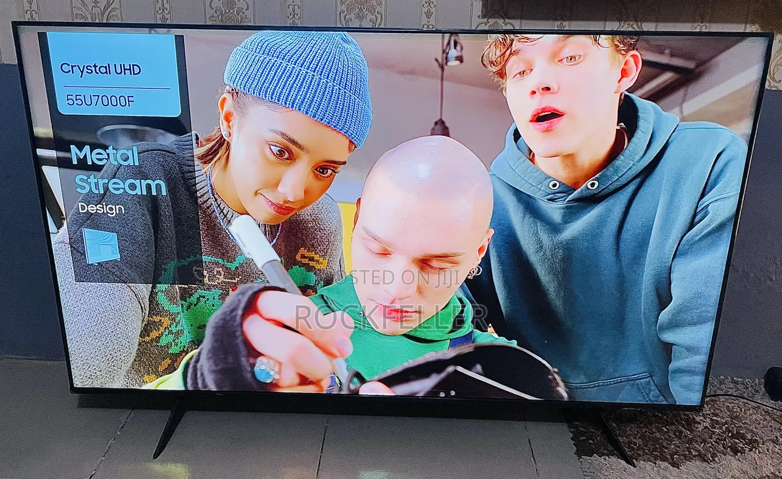 Uk Used Samsung Crystal 4K HDR Smart Digital Satellite 55 Inches 2025
