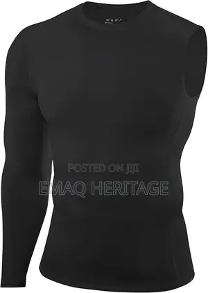 Men's Single Arm Long Sleeve Compression Shirt