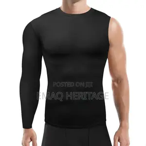 Men's Single Arm Long Sleeve Compression Shirt